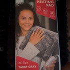 Geniani XL Electric Heating Pad, Gray, Adjustable Heat Settings — photo 2
