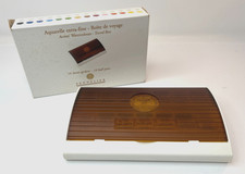 Sennelier L'Aquarelle Artists Watercolour 14 Half Pan Travel Box Pocket Set