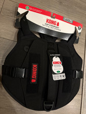 NEW Kong Tactical Dog Vest Harness Ultra Durable Size Large Black 19 x 26-33
