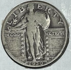 1930 STANDING LIBERTY SILVER QUARTER ~FINE/VF ~NICE COIN~