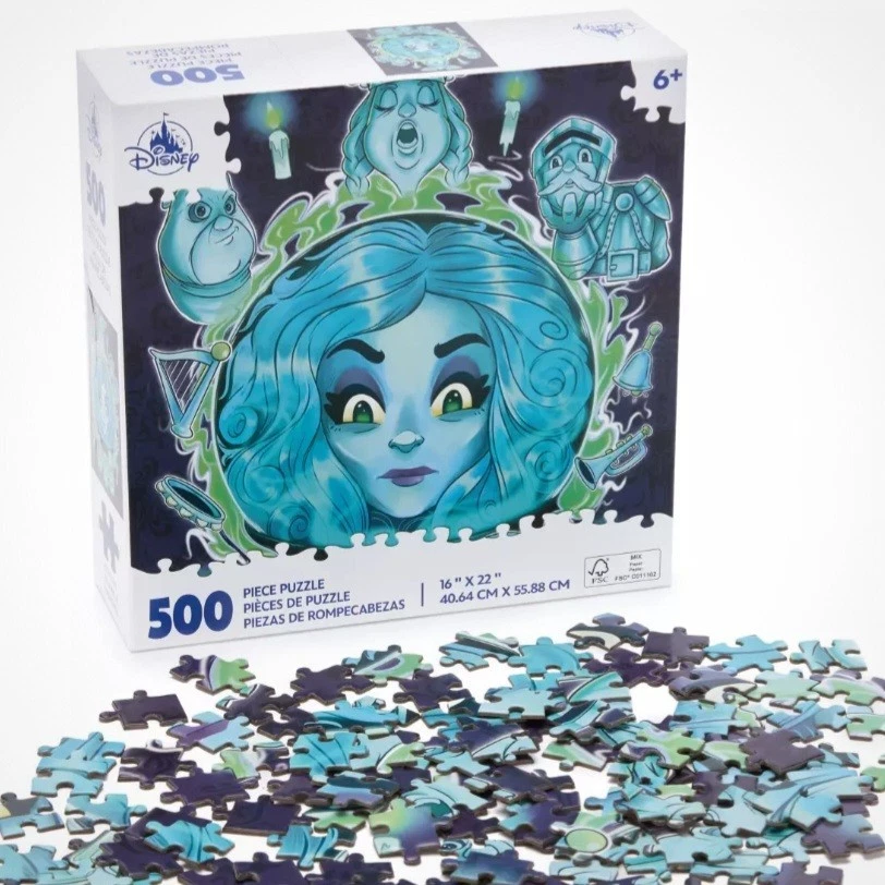 Haunted Mansion Madame Leota 500 Piece Puzzle ~ Brand NEW w/ Tags - Image 2 of 4