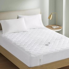 New in Box Serta King size Heated Mattress Pad, Cotton Rich, 5-year Warranty