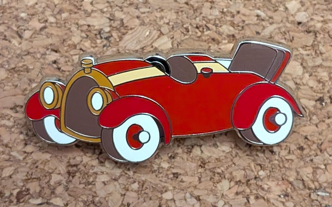 Disney Pin Don Donald's Red Car Character Cars Magical Mystery Series 22 2023