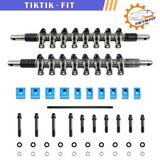 Mopar Chrysler Bb 383 440 1.6 Ratio Stainless Steel Roller Rocker Arm Set Shafts