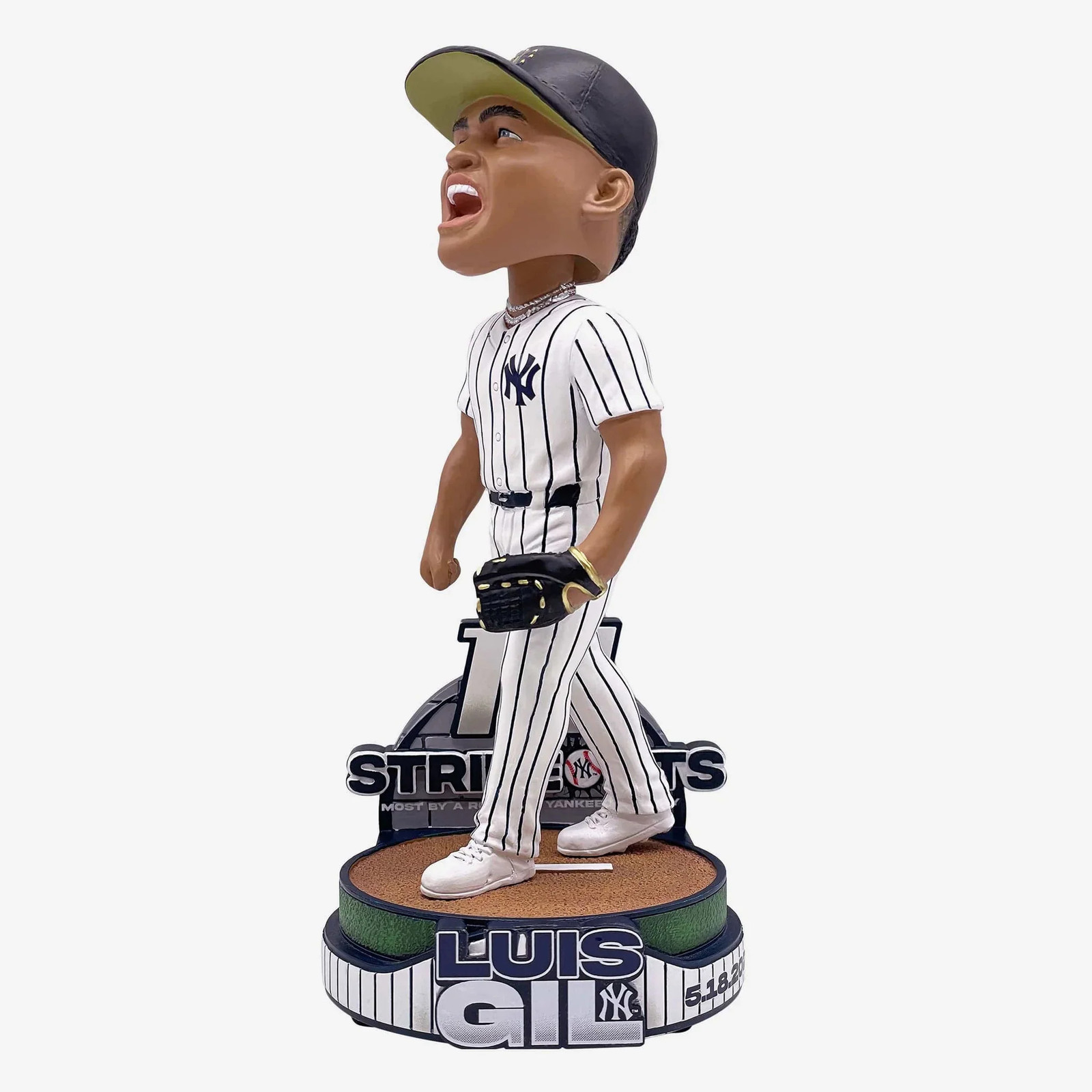 Luis Gil New York Yankees Strikeout Record Breaker Bobblehead MLB Baseball