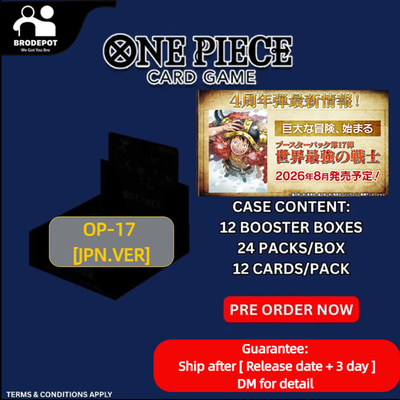 how to pre order one piece card game Game: Round1 Promo Pack adding a unique aesthetic to your deck PO Aug.2026]ONE PIECE OP-17 Card