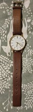 Next Watch Brown Leather Strap