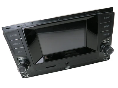 Anzeige- und Bedieneinheit mit Touch-Screen 5" SD Radio 5G0035888B VW Golf 7 - Bild 1 von 3