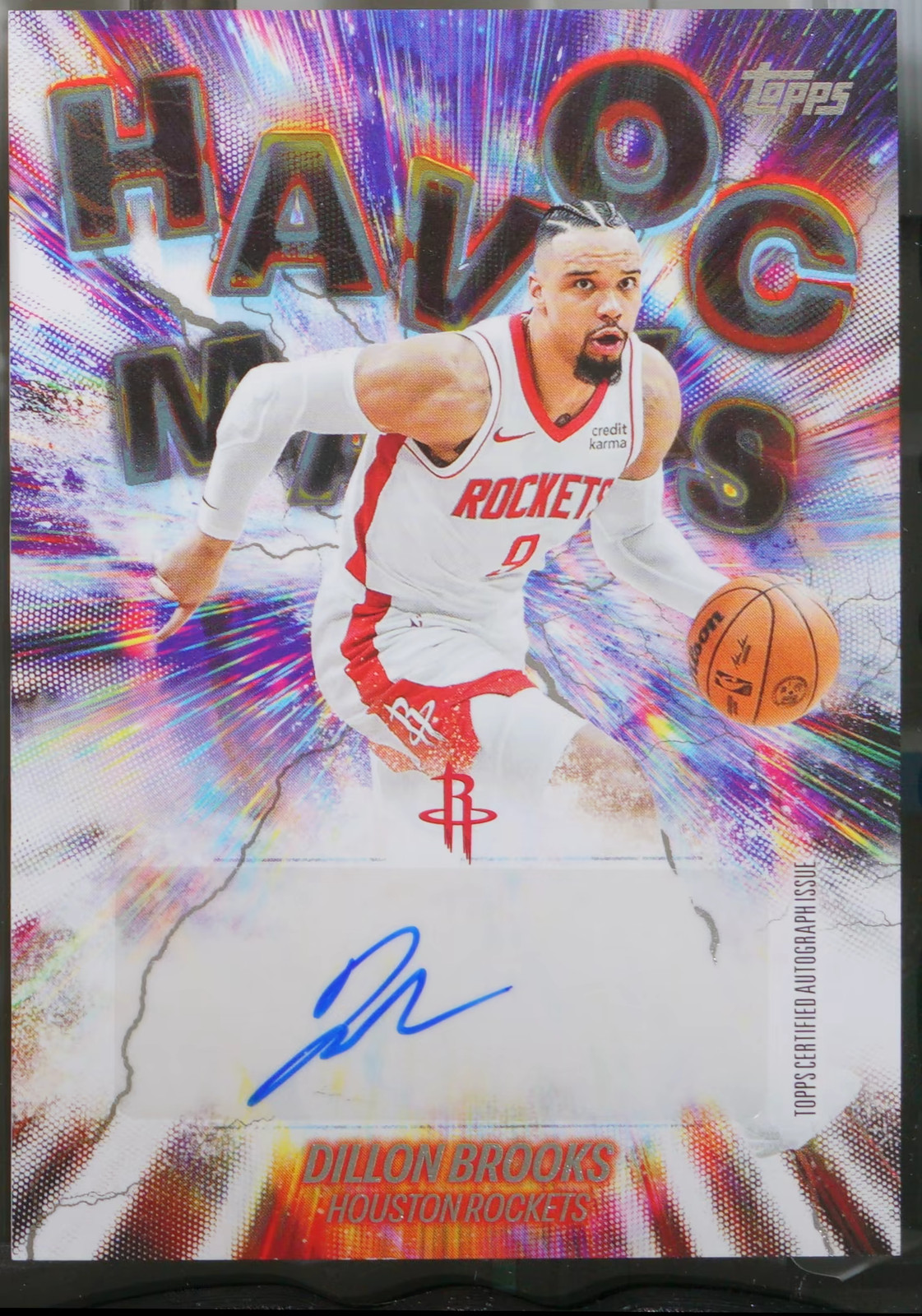 2025-26 Topps #HM-DB Dillon Brooks Havoc Marks Basketball NM