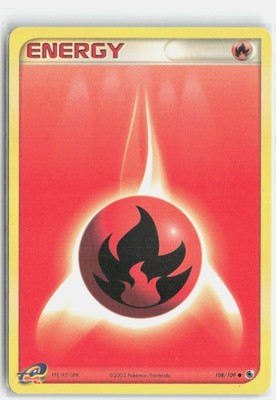 Fire Energy108/109 Ruby and Sapphire NM