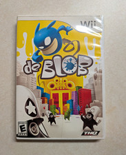 THQ de Blob Nintendo Wii Disc+Case Manual Included NTSC-U/C E-Everyone