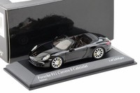 1:43 Minichamps Porsche 911 991 Carrera S Cabriolet Black 2012