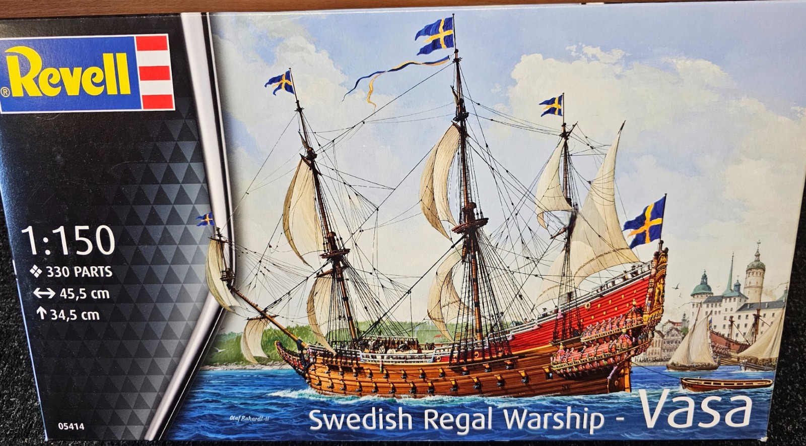 05414 Revell 1:150 Scale Swedish Regal Warship Vasa