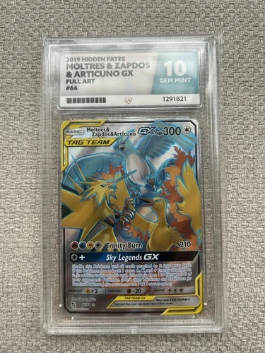 Moltres & Zapdos & Articuno GX 66/68 ACE 10