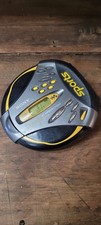 Sony Walkman Sports D-FS18 Yellow CD AM/FM Radio With Strap - Tested  works 