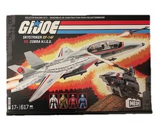 MEGA G.I. Joe Skystriker XP-14F vs Cobra H.I.S.S. Collector Building Set New