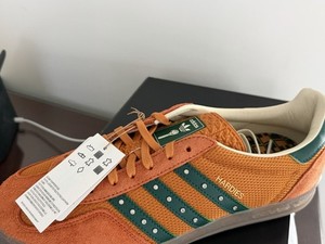 adidas gazelle silver green womens 001 by John Geiger main image 1