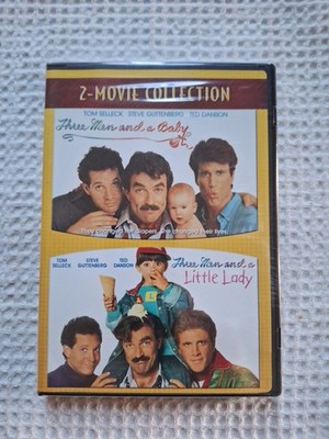 Three Men and a Baby / Three Men and a Little Lady (DVD) NEW Sealed Free Ship  !