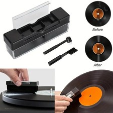 1 Set Anti Static Vinyl Record Cleaner Dust Remover Brush for Phonograph Turntab