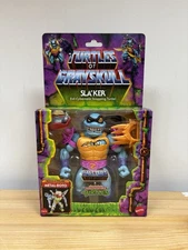 NEW * 2023 MATTEL TURTLES OF GRAYSKULL TMNT MOTU SLA'KER ACTION FIGURE