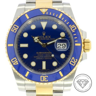 Rolex Submariner Date 116613 40mm Stahl Gold Automatik Uhr xxyy