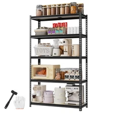 WORKPRO 5-Tier Storage Shelving Unit 35.4"x11.8"x72" Heavy Duty Adjustable Shelf
