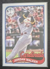 ⚾ JORDAN WALKER 2024 TOPPS 35TH ANNIVERSARY 1989 RETRO # 31