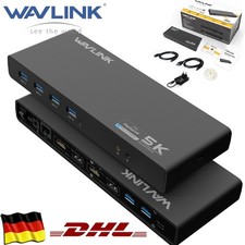 WAVLINK DisplayLink USB-C Dockingstation für...