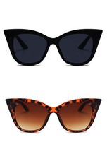 Cat Eye Sunglasses for Women, Premium Retro Sun Glasses Fashion Style with UV...