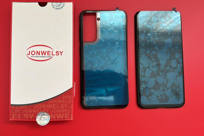 Jonwelsy Anti Spy Hülle für Samsung Galaxy S21 360 Sichtschutz