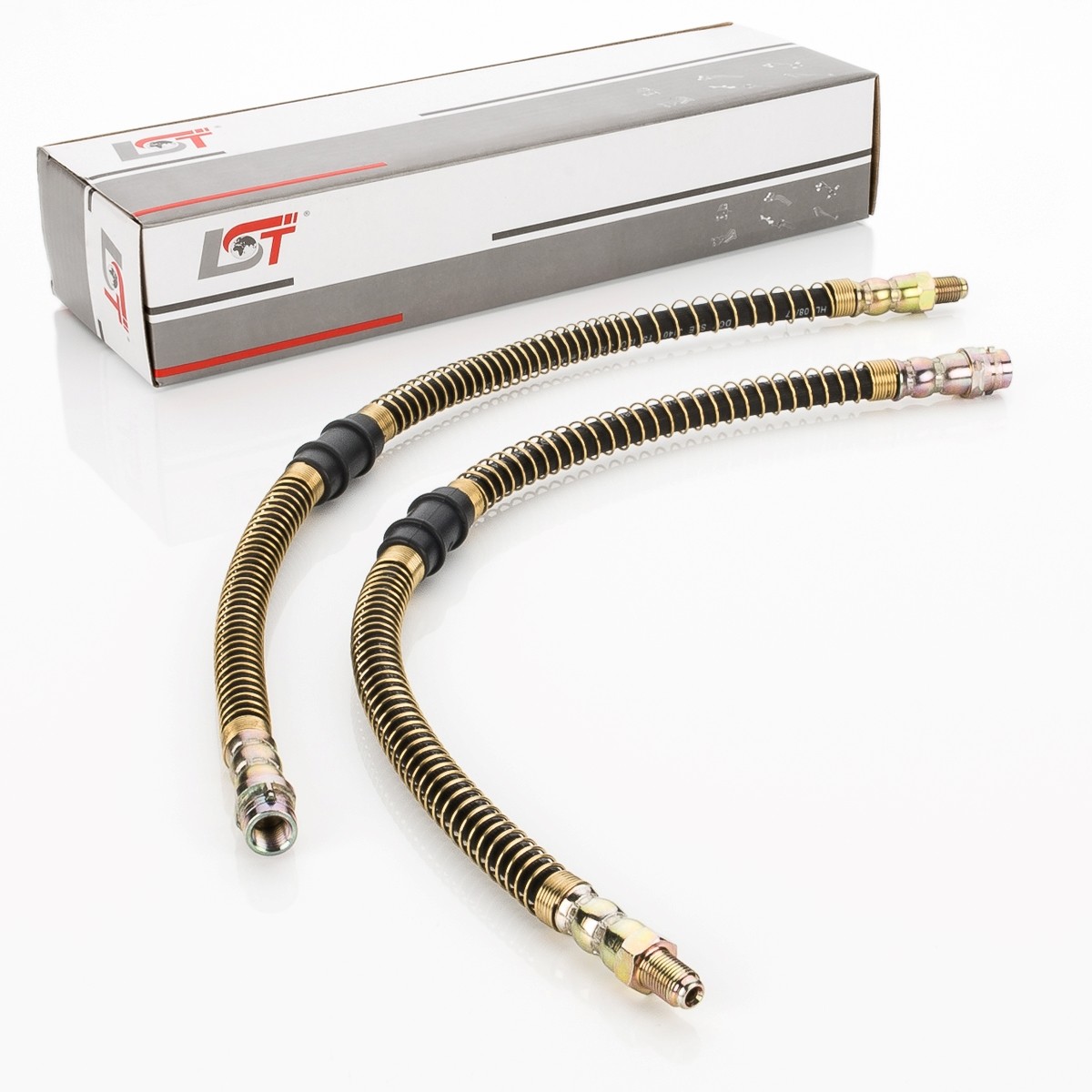 2x Brake Hose Front for MERCEDES BENZ CLS 218 AMG - 760 mm