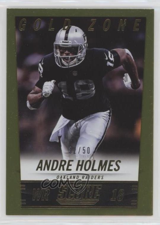 2014 Score Gold Zone 32/50 Andre Holmes #158 Rookie RC 2u3