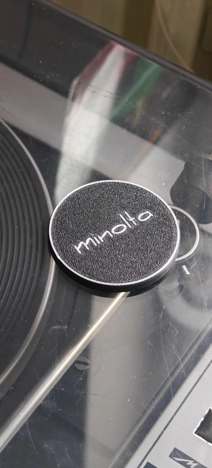 Minolta 55mm Lens Cap Front Cap 70s 80s XD 5 7 XG XE Lens Cap Cover - Image 3 of 4