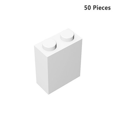3245 Brick 1X2X2 White Bricks 50 PCS Bricks, Pieces & Parts 100% Compatible