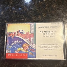 Scholastic No More Water in the Tub! Audiobook Cassette Tedd Arnold