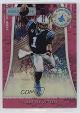 2018 Panini Rookies & Stars Airborne Pink 31/85 Cam Newton #AIR-12 3n1