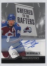 2024-25 Upper Deck Credentials Cheered to the Rafters Mikko Rantanen Auto 2d8