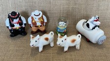 Lot of Cows Cowboy Salt & Pepper Shakers Kent...