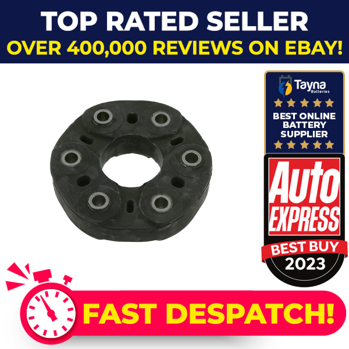 Propshaft Joint fits MERCEDES 400 W140 4.2 Front 91 to 98 M119.971 UJ Coupling
