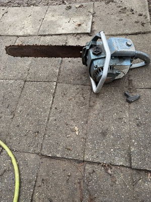 #ad #ad Vintage Homelite XL12 Chainsaw Complete With Bar And Chain Antique $49.95