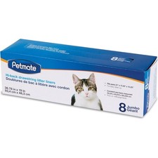 Drawstring Hi-Back Litter Box Liners for Cats Large Dog Waste disposable Trash