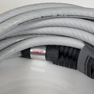 NEW) Monster Cable M1.5 15ft 5PRS Speaker Cable M Series (Pair) | eBay