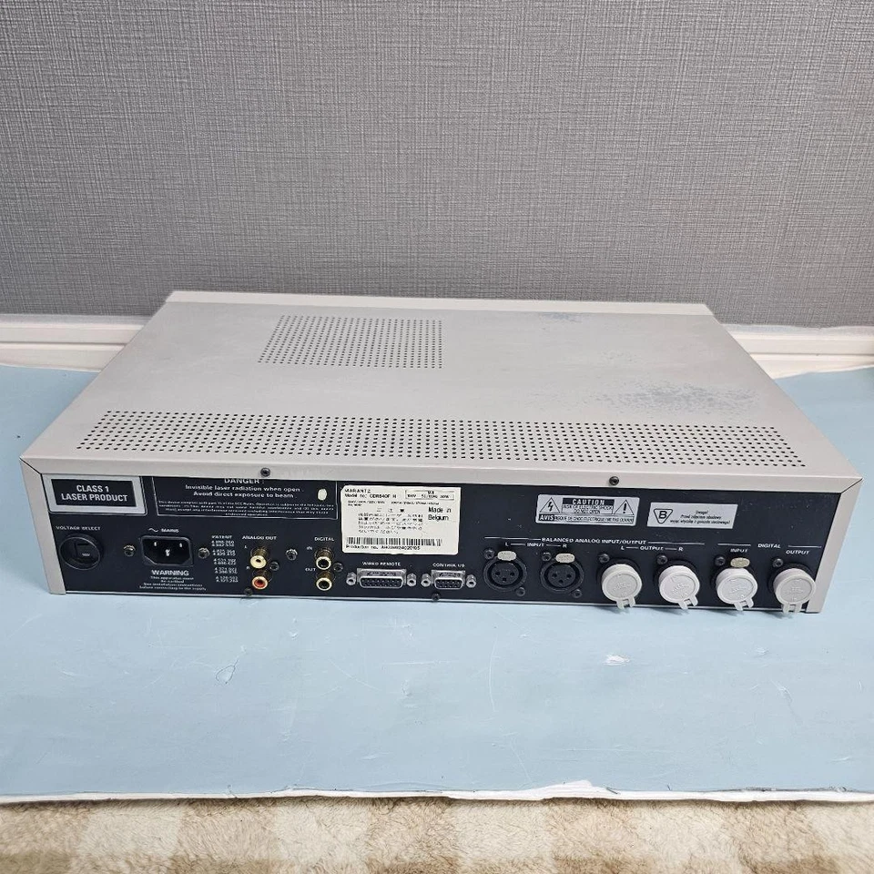 Marantz CDR 640F Professional CD Recorder w/ Cable Remote Tested Used Japan - Image 3 of 4