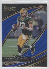 2019 Panini Select Field Level Blue Prizm 45/75 Aaron Rodgers #206 0mr3