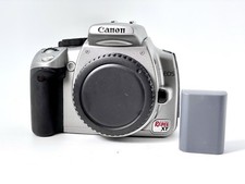Canon EOS Digital Rebel XT 8MP DSLR Camera Body Only w/Battery - Tested  Works 