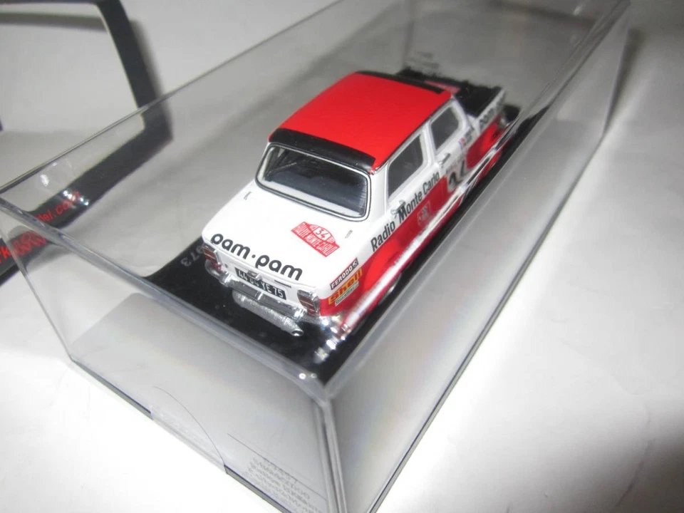Spark 1/43 Simca 1000 Rally 2 Rally di Montecarlo 1973 #34 B Fiorentino - Immagine 4 di 4