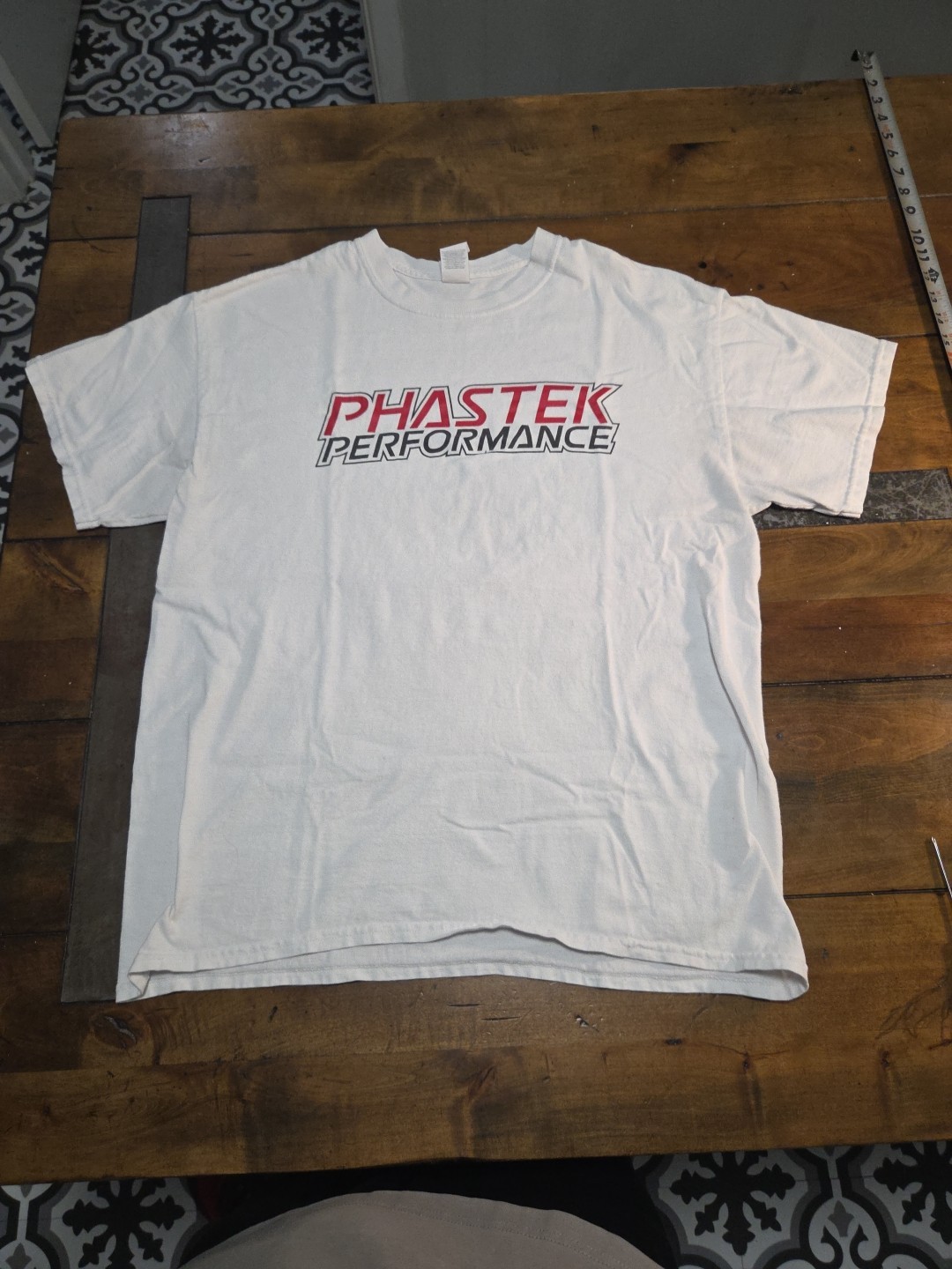 Phastek Performance Chevy Camaro Racing Graphic T Shirt White Men's Large L image 4