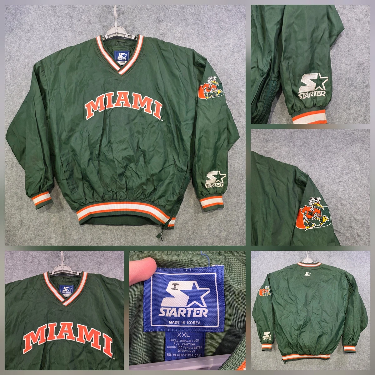 Starter Miami Hurricanes NCAA Jackets for sale | eBay