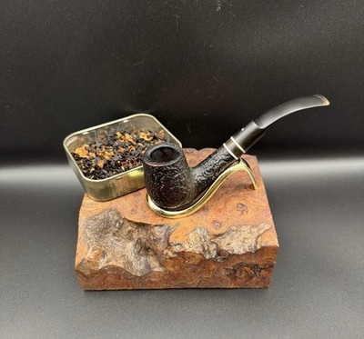 Dunhill Shell Briar 4202F – Estate Pipe (1985) Rustic Bent