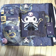 Kuromi Bedding Set 3PC Single Duvet Cover, Mattress Pad, Pillowcase, Cute